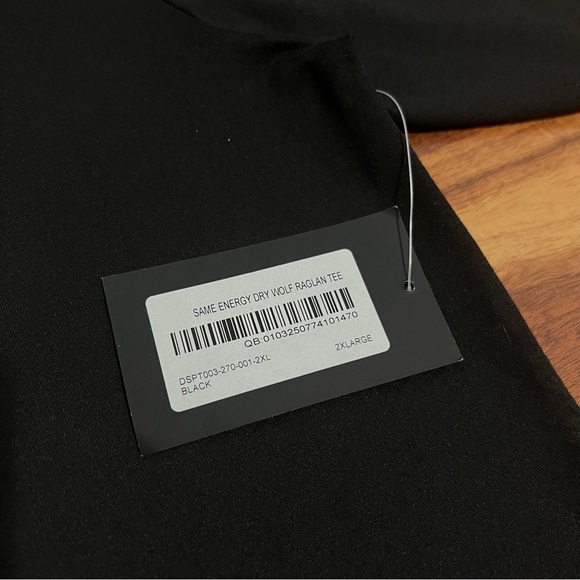 DARC SPORT Same Energy (Dry Wolf) Raglan Tee - Picture 7 of 8